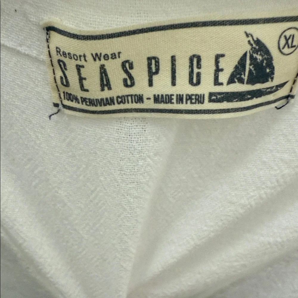 Elegant White Women's Swim Cover-Up - Picture 2 of 6